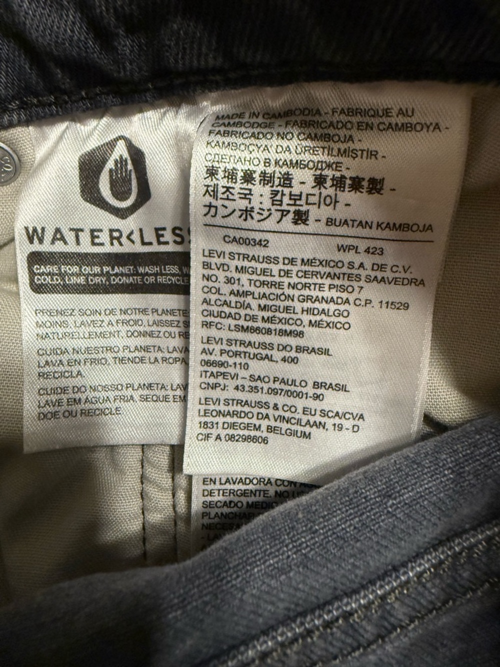 Levi’s Vintage 501 Skinny - Charcoal - Picture 10 of 11
